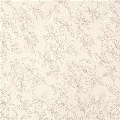 Пододеяльник трикотажный на молнии Цветы бежевые Арт Дизайн