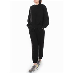 3404/3405 BLACK Костюм спортивный женский (95% хлопок, 5% эластан)