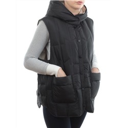 24-618 BLACK Жилет утепленный женский