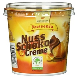 Паста шок. Nussenia ПБ 400г