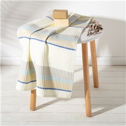 Полотенце вафельное банное «Этель» Waffle, 70×140 см, 100% хлопок, 280 г/м², бежевое
