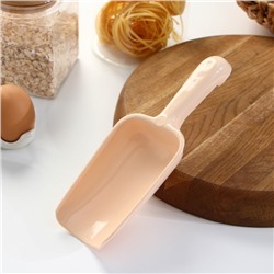 Совок для сыпучих продуктов Полимербыт, 250 мл, пластик, МИКС