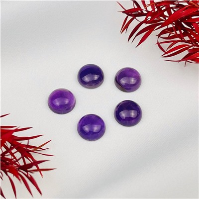 Радуга Самоцветов Кабошон из камня Аметист