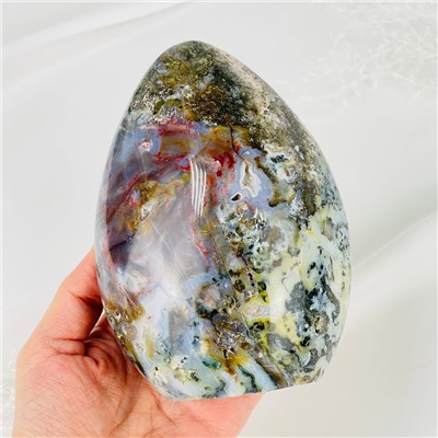 Радуга Самоцветов Полированная океаническая Яшма