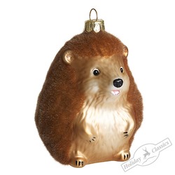 Ежик пушистый (стекло) 7,5х7х10 см