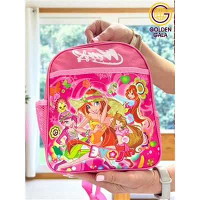 Сумка-рюкзак детская с героями Вингс розовый