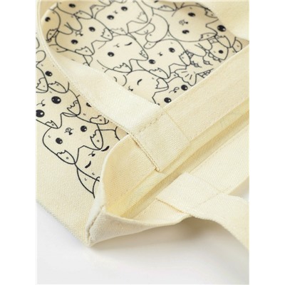 Сумка-шопер, раскраска по номерам «Котики»