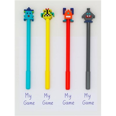 Ручка шариковая "My Game", mix (0,7 мм), ш/б 48 шт.