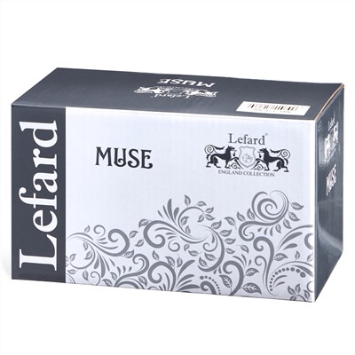 НАБОР КРУЖЕК LEFARD "MUSE" 2 ШТ. 350 МЛ (КОР=16НАБ.)