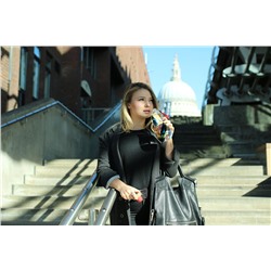 Экобутылка Eau Good, 800 мл, голубая