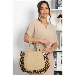Сумка Солнышко (бежевый/лео) СС01