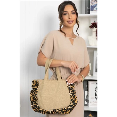 Сумка Солнышко (бежевый/лео) СС01