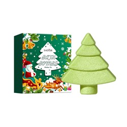 Бомбочка для ванны Елочка SADOER, 100 гр (Новогодняя серия)