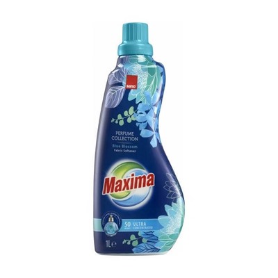 Концентрированный кондиционер для белья Синее цветение Maxima Perfume Collection Blue Blossom, SANO, 1 л, на 40 стирок