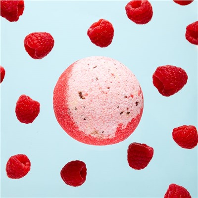 Шарик для ванн с маслами МАЛИНА