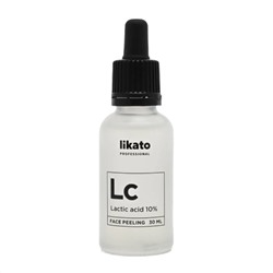 Likato Пилинг для лица с молочной кислотой / Lactic Acid 10%, 30 мл