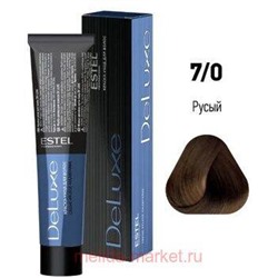 ESTEL DE LUXE 7/0 Краска-уход русый