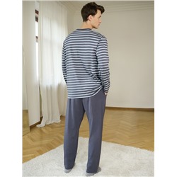 Мужская пижама (Дл.рукав+брюки)