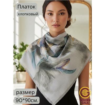 Платок женский из хлопка премиум Артикул: СУ2503/5