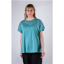 Нарядная футболка со стразами, арт.6167