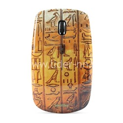 Мышь беспроводная Smartbuy 327AG принт Egypt (коричневая)