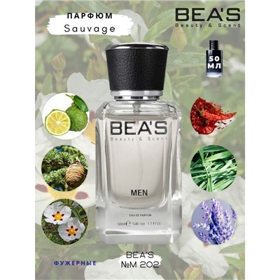 Beas M202 Christian Dior Sauvage Men edp 50 ml