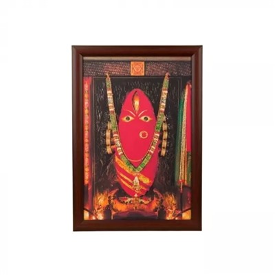 Линга Бхайрави с браслетами Кумкум (10 x 15 дюймов), Linga Bhairavi with Bangles Kumkum, произв. Isha Life