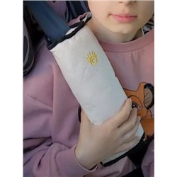 Подушка-накладка на ремень безопасности детская beige