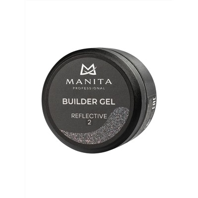 Manita Professional Гель моделирующий для ногтей светоотражающий / Builder Gel Reflective №02, 15 мл