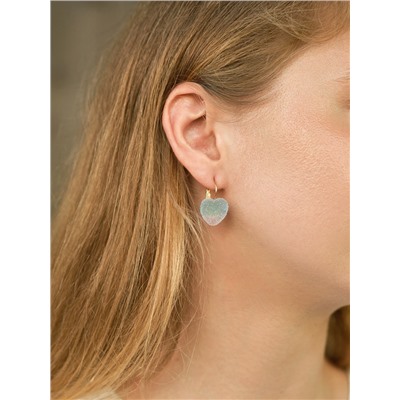 Серьги ассорти «Мармеладные сердечки» в сахаре, цвет МИКС