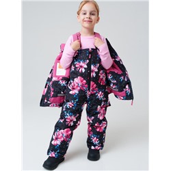 Комплект зимний для девочки: куртка, полукомбинезон