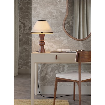 Светильник настольный Torhill, 13х38 см, бежевый