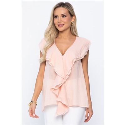 Блуза Поцелуй ветра (персик) Б13893-7М