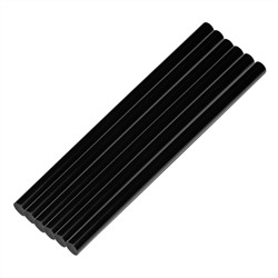 Стержни клеевые, черный, 11 х 200 мм, в упаковке 6 шт Matrix