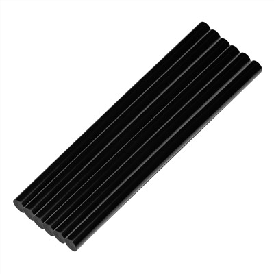 Стержни клеевые, черный, 11 х 200 мм, в упаковке 6 шт Matrix