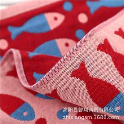 Gauze soft children's towel for face, wholesale
