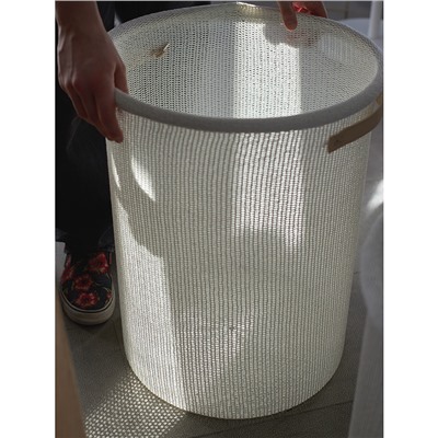 Корзина для хранения Sustainable collection, Ø42х55 см, молочная