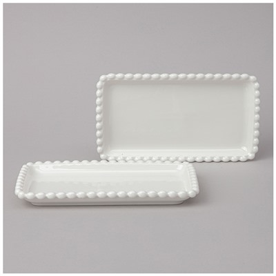 НАБОР БЛЮД LEFARD "PEARL" ПРЯМОУГ. 2 ШТ. 20*12*2 СМ (КОР=18НАБ.)