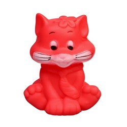 Игрушка для ванны «Котик», с пищалкой, цвет МИКС