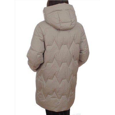 2404 GRAY Куртка зимняя женская (200 гр. холлофайбер)
