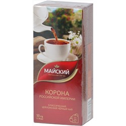 Майский. Корона Российской империи карт.пачка, 25 пак.