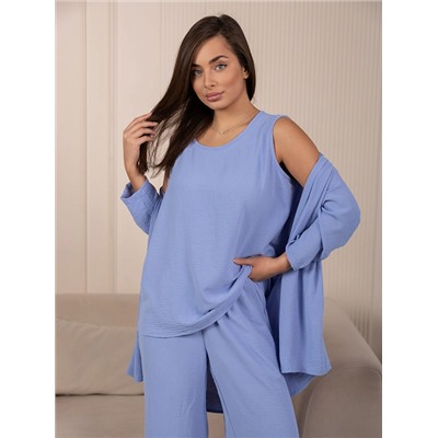 Женский костюм мод.2142/4 / Голубой