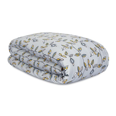 Комплект постельного белья "Ягоды тайги" из премиального сатина из коллекции Russian North, 150х200 см