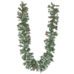 GAEM Изделие декоративное "Гирлянда еловая", 180 веток, L274 W25 H25 см
