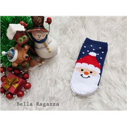 Носки женские арт. АЛЙША, короткие новогодние