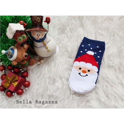 Носки женские арт. АЛЙША, короткие новогодние