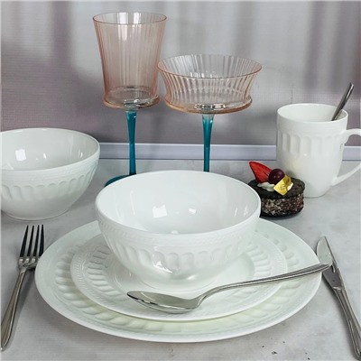 305-330 Обеденный сервиз 24пр. в под.уп.(х1)Фарфор