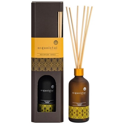 Диффузор с манго для ароматизации помещения Reed Diffuser Mango, OrganicTai 100 мл