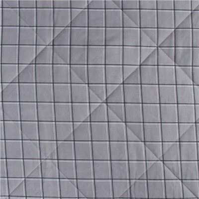 Покрывало LoveLife евро макси Gray cage 240*210±5см, новосатин, 100%п/э