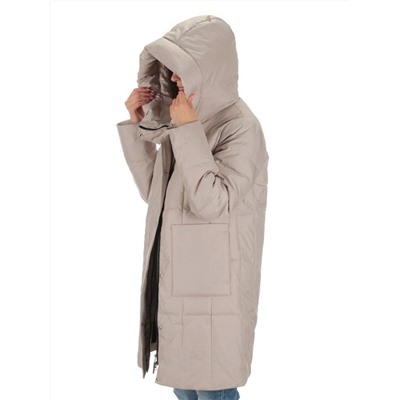 22342 BEIGE Куртка зимняя женская (150 гр. холлофайбера)